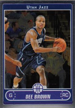 2006-07 Topps Chrome #210 Dee Brown Front