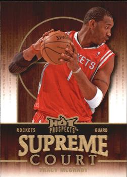 2008-09 Fleer Hot Prospects - Supreme Court #SC-8 Tracy McGrady Front