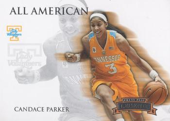 2008-09 Press Pass Legends - All-American #AA-8 Candace Parker Front