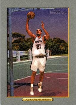 2006-07 Topps Turkey Red #21 Tim Duncan Front