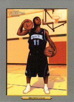 2006-07 Topps Turkey Red #208 Dee Brown Front