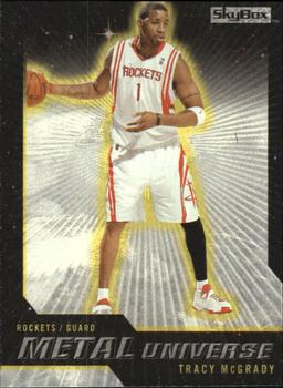 2008-09 SkyBox - Metal Universe #12 Tracy McGrady Front