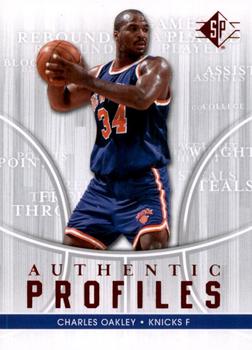 2008-09 SP Authentic - Profiles #AP-1 Charles Oakley Front