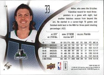 2008-09 SP Authentic - Retail #12 Mike Miller Back