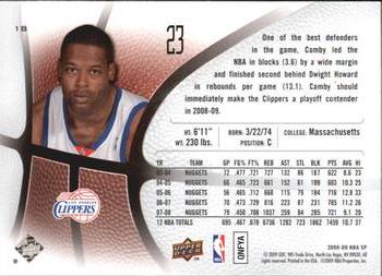 2008-09 SP Authentic - Retail #18 Marcus Camby Back