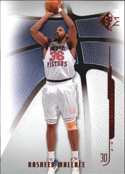 2008-09 SP Authentic - Retail #95 Rasheed Wallace Front