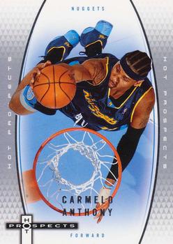 2006-07 Fleer Hot Prospects #13 Carmelo Anthony Front