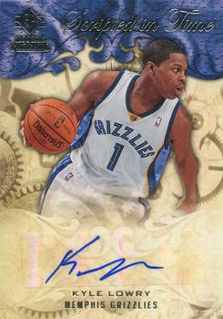 2008-09 SP Rookie Threads - Scripted in Time #SIT-KL Kyle Lowry Front