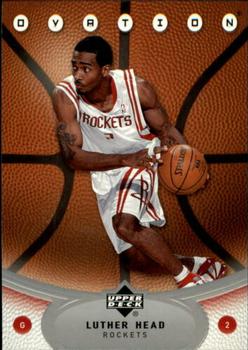 2006-07 Upper Deck Ovation #25 Luther Head Front