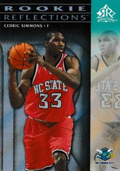 2006-07 Upper Deck Reflections #112 Cedric Simmons Front