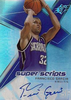 2008-09 SPx - Super Scripts #SS-FG Francisco Garcia Front