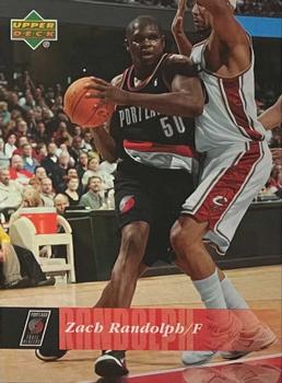 2006-07 UD Reserve #160 Zach Randolph Front