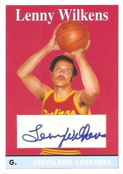 2008-09 Topps - 1958-59 Variations Autographs #183 Lenny Wilkens Front