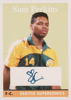 2008-09 Topps - 1958-59 Variations Autographs #182 Sam Perkins Front