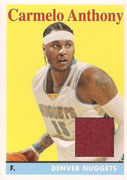 2008-09 Topps - 1958-59 Variations Relics #15 Carmelo Anthony Front
