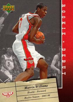2006-07 Upper Deck Rookie Debut #3 Marvin Williams Front