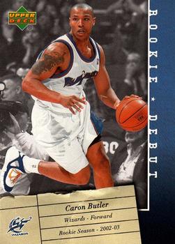 2006-07 Upper Deck Rookie Debut #100 Caron Butler Front