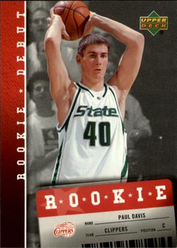 2006-07 Upper Deck Rookie Debut #136 Paul Davis Front