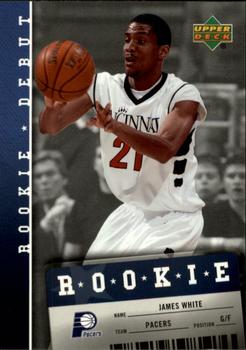 2006-07 Upper Deck Rookie Debut #144 James White Front