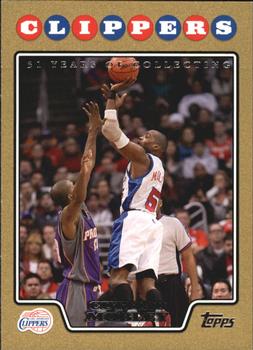 2008-09 Topps - Gold Border #105 Cuttino Mobley Front