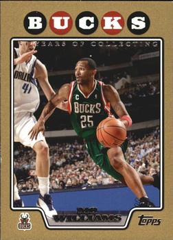 2008-09 Topps - Gold Border #112 Mo Williams Front