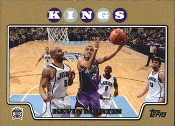 2008-09 Topps - Gold Border #117 Kevin Martin Front
