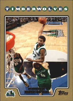 2008-09 Topps - Gold Border #129 Corey Brewer Front