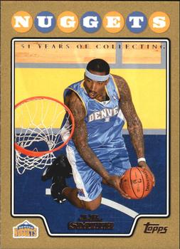 2008-09 Topps - Gold Border #164 J.R. Smith Front
