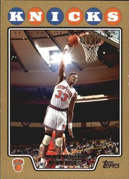 2008-09 Topps - Gold Border #193 Patrick Ewing Front