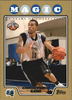 2008-09 Topps - Gold Border #217 Courtney Lee Front