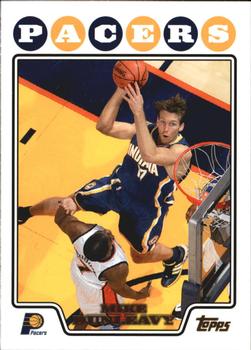 2008-09 Topps - Gold Foil #17 Mike Dunleavy Front