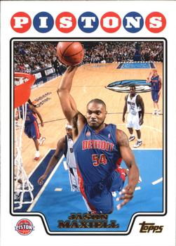2008-09 Topps - Gold Foil #18 Jason Maxiell Front