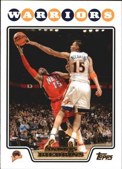 2008-09 Topps - Gold Foil #29 Andris Biedrins Front