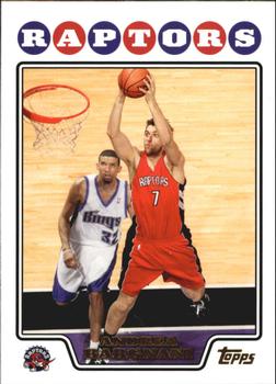 2008-09 Topps - Gold Foil #44 Andrea Bargnani Front
