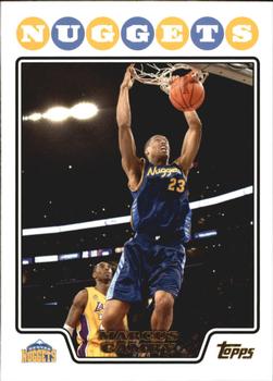 2008-09 Topps - Gold Foil #103 Marcus Camby Front