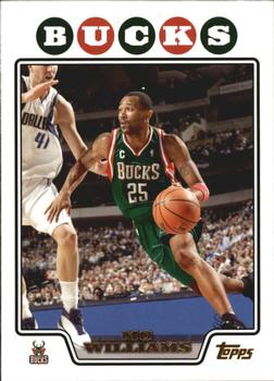 2008-09 Topps - Gold Foil #112 Mo Williams Front