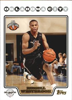 2008-09 Topps - Gold Foil #199 Russell Westbrook Front