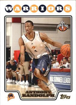 2008-09 Topps - Gold Foil #209 Anthony Randolph Front
