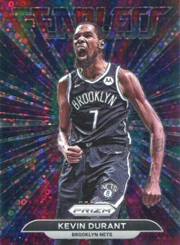 2021-22 Panini Prizm - Fearless Fast Break #2 Kevin Durant Front