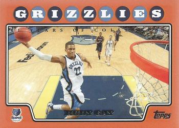 2008-09 Topps - Orange #76 Rudy Gay Front