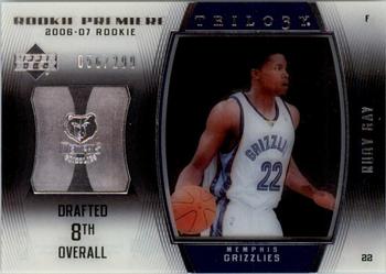 2006-07 Upper Deck Trilogy #93 Rudy Gay Front