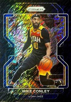 2021-22 Panini Prizm - Black Shimmer #117 Mike Conley Front