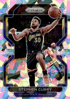 2021-22 Panini Prizm - Ice #154 Stephen Curry Front