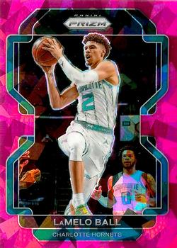 2021-22 Panini Prizm - Pink Ice #185 LaMelo Ball Front