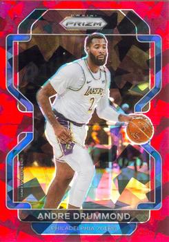 2021-22 Panini Prizm - Red Ice #5 Andre Drummond Front