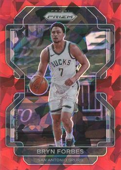 2021-22 Panini Prizm - Red Ice #33 Bryn Forbes Front