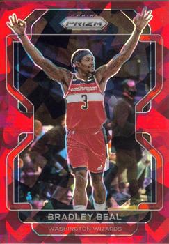 2021-22 Panini Prizm - Red Ice #45 Bradley Beal Front