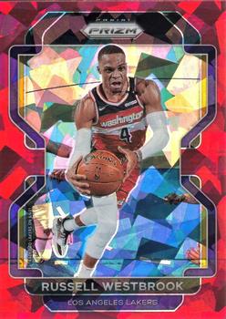 2021-22 Panini Prizm - Red Ice #55 Russell Westbrook Front