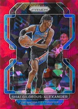2021-22 Panini Prizm - Red Ice #238 Shai Gilgeous-Alexander Front