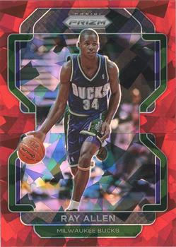 2021-22 Panini Prizm - Red Ice #251 Ray Allen Front